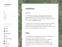 Tablet Screenshot of nobohan.be